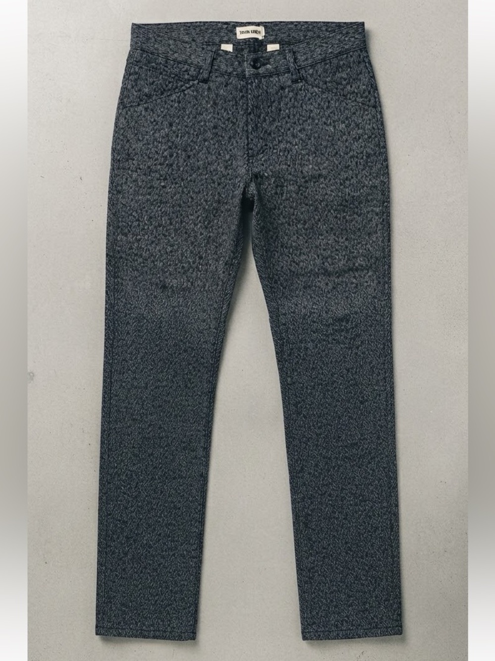 Taylor Stitch Charcoal Patterned Trousers